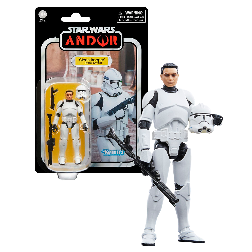 FIGURA CLONE TROOPER STAR WARS ANDOR- KENNER/HASBRO - IRION Juguetería -  FIGURA CLONE TROOPER STAR WARS ANDOR- KENNER/HASBRO - IRION Juguetería -